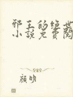 邪王的绝世毒妃小说免费阅读