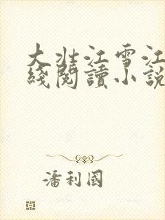 大壮江雪江雨在线阅读小说