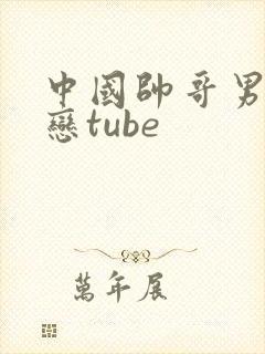 中国帅哥男同性恋tube