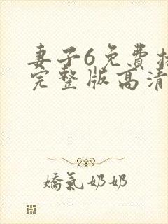 妻子6免费播放完整版高清韩剧