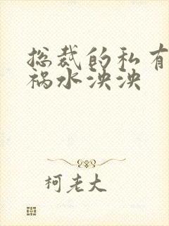 总裁的私有宝贝祸水泱泱