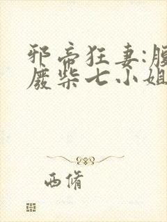 邪帝狂妻:腹黑废柴七小姐txt下载封面