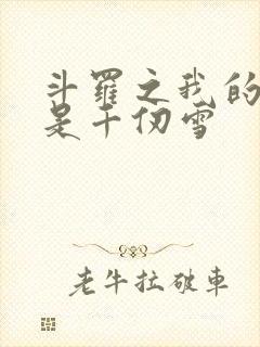 斗罗之我的老婆是千仞雪