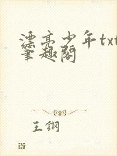 漂亮少年txt笔趣阁