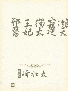 邪王独宠:绝色医妃太逆天