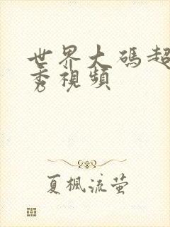 世界大码超模走秀视频