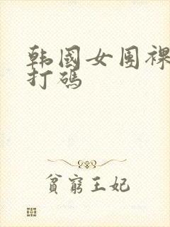 韩国女团裸体无打码