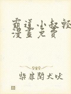 霸道小叔轻点撩漫画免费