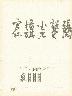 官场小说张俊马红旗免费阅读封面