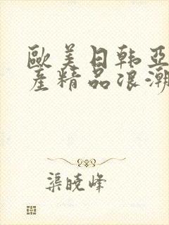 欧美日韩亚洲国产精品浪潮