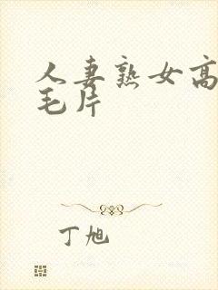 人妻熟女高清 毛片