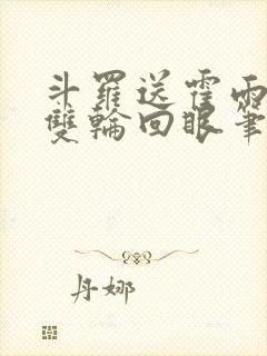 斗罗送霍雨浩一双轮回眼笔趣阁