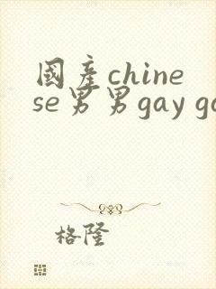 国产chinese男男gay gay视频网站