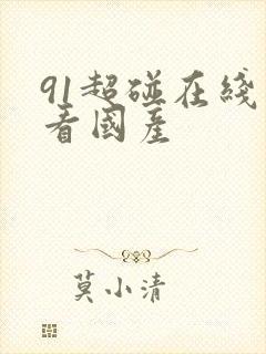 91超碰在线观看国产