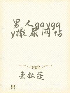 男人gaygay撒尿网站