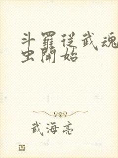 斗罗从武魂时之虫开始