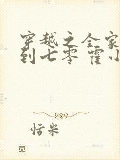 穿越之全家一起到七零 霍小苗