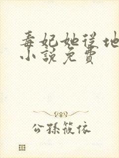 毒妃她从地狱来小说免费