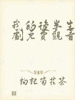 我的后半生电视剧免费观看完整版