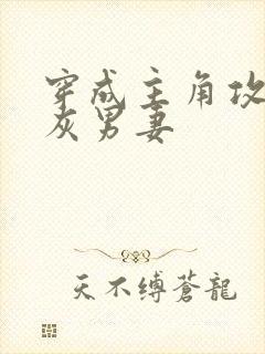 穿成主角攻的炮灰男妻封面