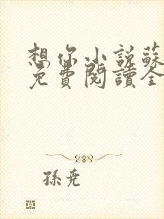 想你小说苏玛丽免费阅读全文无弹窗