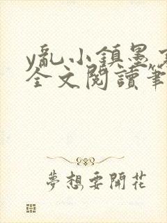 y乱小镇墨寒砚全文阅读笔趣阁封面