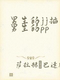 男生的jj插入男生的pp