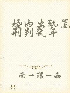 婚内出轨怎么判刑判几年封面