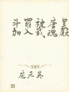 斗罗被唐昊抛弃加入武魂殿的小说封面