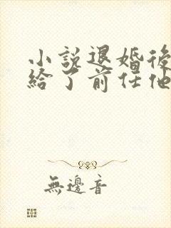 小说退婚后我嫁给了前任他叔
