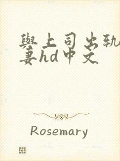 与上司出轨的人妻hd中文