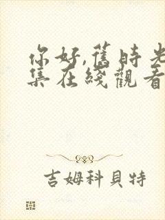 你好,旧时光全集在线观看完整版免费封面