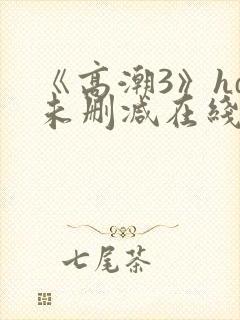 《高潮3》hd未删减在线看