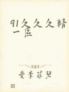 91久久久精品一区