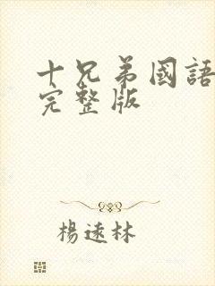 十兄弟国语高清完整版