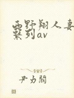 西野翔人妻善良系列av