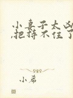 小妻子太凶陆爷,把持不住了免费阅读结局