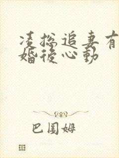 凌总追妻有点甜婚后心动