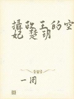 摄政王的空间医妃 楚玥封面