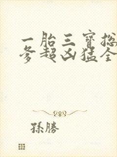 一胎三宝总裁爹爹超凶猛全文免费阅读封面