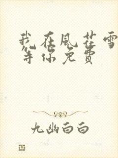 我在风花雪月里等你免费