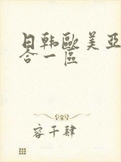 日韩欧美亚洲综合一区