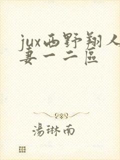 jux西野翔人妻一二区