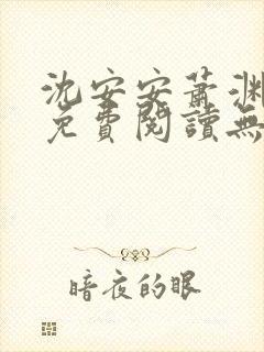 沈安安萧渊小说免费阅读无弹窗