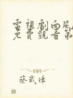 电视剧向风而行免费观看第11集