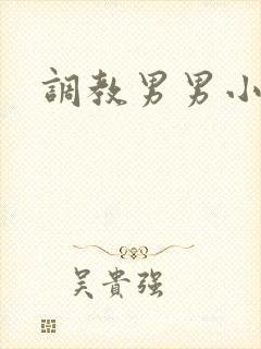 调教男男小说h封面