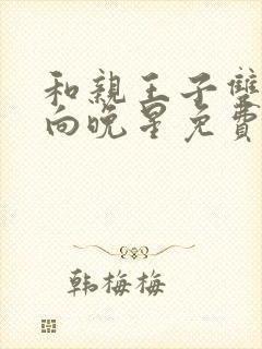 和亲王子双胞胎向晚星免费阅读txt封面