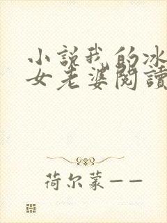 小说我的冰山美女老婆阅读