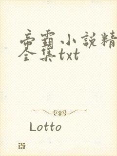 帝霸小说精校版全集txt封面