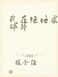 我在绝地求生捡碎片封面